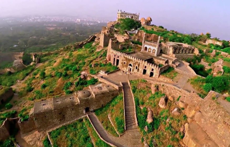 Golconda Fort, Hyderabad, Telangana, India